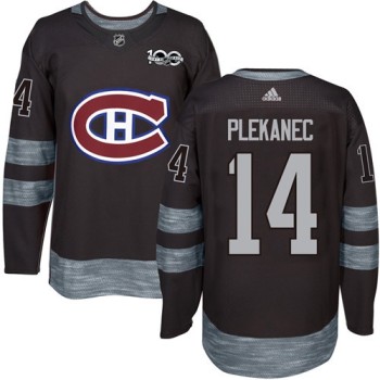 Canadiens #14 Tomas Plekanec Black 1917-2017 100th Anniversary Stitched NHL Jersey Canadiens #14 Tomas Plekanec Black 1917-2017 100th Anniversary Stitched NHL Jersey