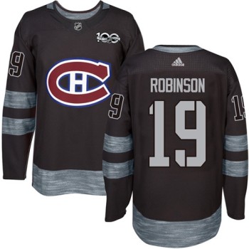 Canadiens #19 Larry Robinson Black 1917-2017 100th Anniversary Stitched NHL Jersey Canadiens #19 Larry Robinson Black 1917-2017 100th Anniversary Stitched NHL Jersey