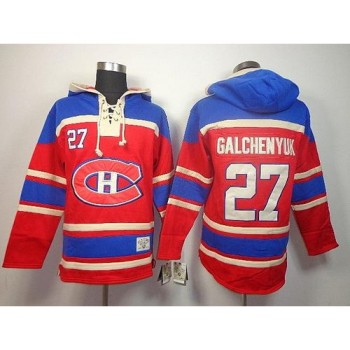 Canadiens #27 Alex Galchenyuk Red Sawyer Hooded Sweatshirt Stitched NHL Jersey Canadiens #27 Alex Galchenyuk Red Sawyer Hooded Sweatshirt Stitched NHL Jersey