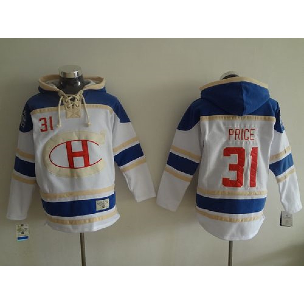 Canadiens #31 Carey Price White 2016 Winter Classic NHL Hoodie