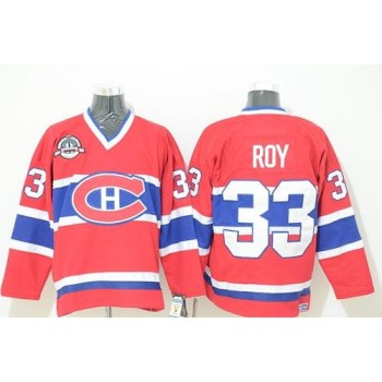 Canadiens #33 Patrick Roy Red CCM Throwback Stitched NHL Jersey Canadiens #33 Patrick Roy Red CCM Throwback Stitched NHL Jersey