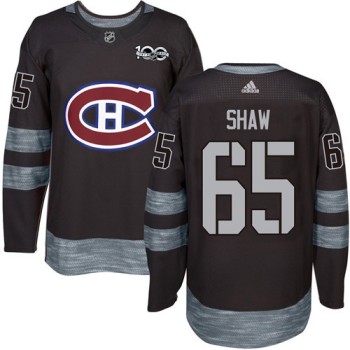 Canadiens #65 Andrew Shaw Black 1917-2017 100th Anniversary Stitched NHL Jersey Canadiens #65 Andrew Shaw Black 1917-2017 100th Anniversary Stitched NHL Jersey