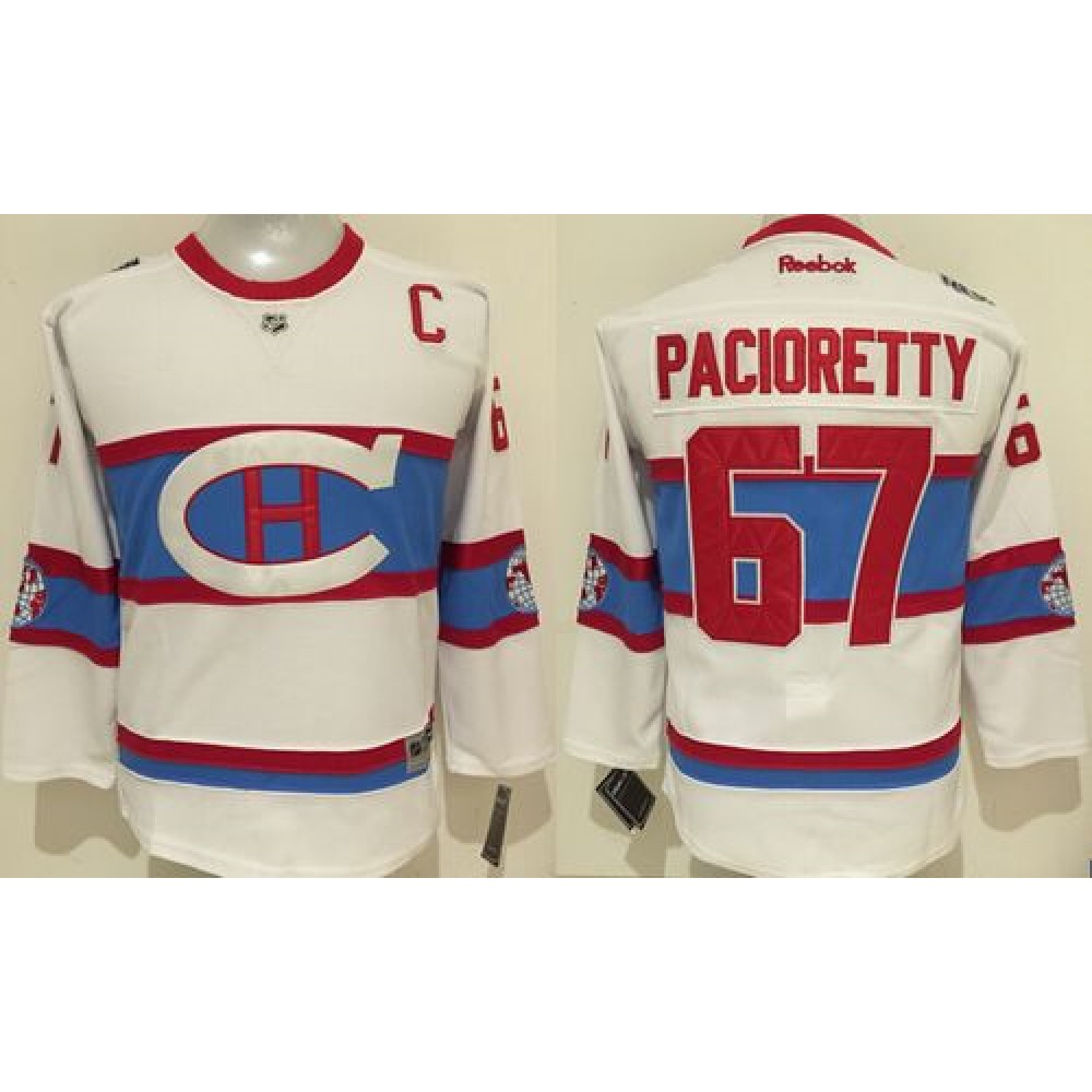 Canadiens #67 Max Pacioretty White 2016 Winter Classic Stitched Youth NHL Jersey
