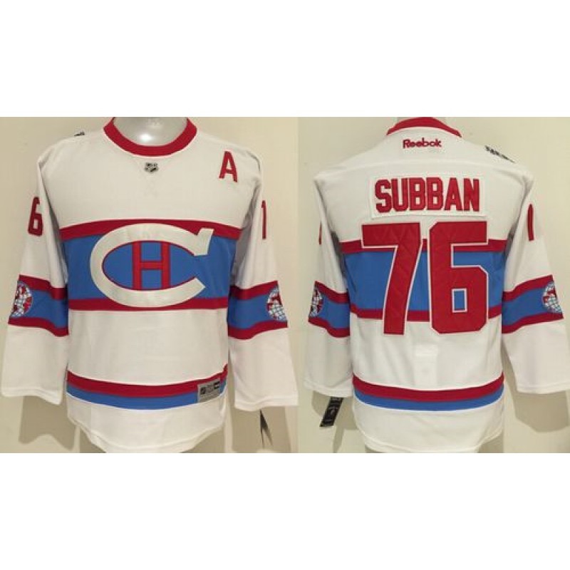 Canadiens #76 P.K Subban White 2016 Winter Classic Stitched Youth NHL Jersey Canadiens #76 P.K Subban White 2016 Winter Classic Stitched Youth NHL Jersey