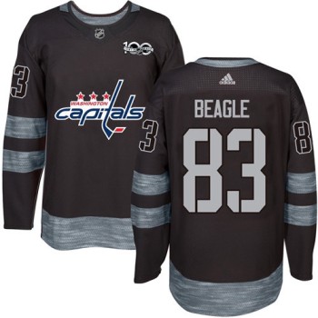 Capitals #83 Jay Beagle Black 1917-2017 100th Anniversary Stitched NHL Jersey Capitals #83 Jay Beagle Black 1917-2017 100th Anniversary Stitched NHL Jersey