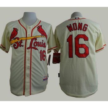 Cardinals #16 Kolten Wong Cream Cool Base Stitched MLB Jersey Cardinals #16 Kolten Wong Cream Cool Base Stitched MLB Jersey