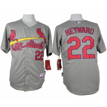 Cardinals #22 Jason Heyward Grey Cool Base Stitched MLB Jersey Cardinals #22 Jason Heyward Grey Cool Base Stitched MLB Jersey