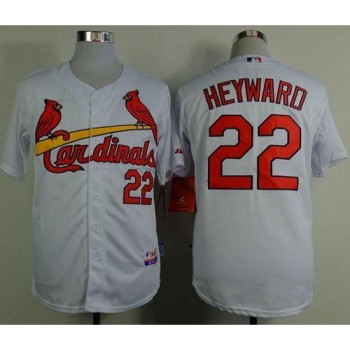 Cardinals #22 Jason Heyward White Cool Base Stitched MLB Jersey Cardinals #22 Jason Heyward White Cool Base Stitched MLB Jersey