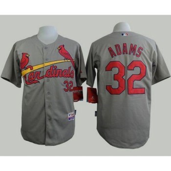 Cardinals #32 Matt Adams Grey Cool Base Stitched MLB Jersey Cardinals #32 Matt Adams Grey Cool Base Stitched MLB Jersey