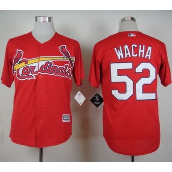 Cardinals #52 Michael Wacha Red Cool Base Stitched MLB Jersey Cardinals #52 Michael Wacha Red Cool Base Stitched MLB Jersey