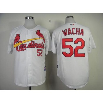 Cardinals #52 Michael Wacha White Cool Base Stitched MLB Jersey Cardinals #52 Michael Wacha White Cool Base Stitched MLB Jersey
