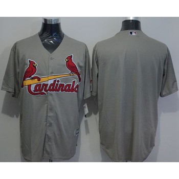 Cardinals Blank Grey New Cool Base Stitched MLB Jersey Cardinals Blank Grey New Cool Base Stitched MLB Jersey