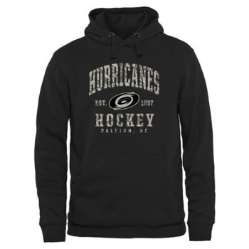 Carolina Hurricanes Camo Stack Pullover Hoodie Black Carolina Hurricanes Camo Stack Pullover Hoodie Black