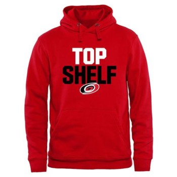 Carolina Hurricanes Top Shelf Pullover Hoodie Red Carolina Hurricanes Top Shelf Pullover Hoodie Red
