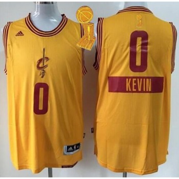Cavaliers #0 Kevin Love Gold 2014-15 Christmas Day The Champions Patch Stitched Youth NBA Jersey Cavaliers #0 Kevin Love Gold 2014-15 Christmas Day The Champions Patch Stitched Youth NBA Jersey