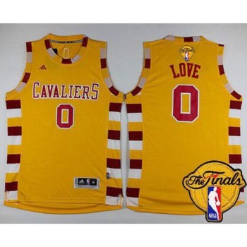 Cavaliers #0 Kevin Love Gold Throwback Classic The Finals Patch Stitched NBA Jersey Cavaliers #0 Kevin Love Gold Throwback Classic The Finals Patch Stitched NBA Jersey