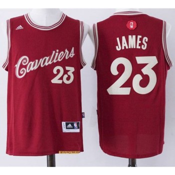 Cavaliers #23 LeBron James Red 2015-2016 Christmas Day Stitched NBA Jersey Cavaliers #23 LeBron James Red 2015-2016 Christmas Day Stitched NBA Jersey