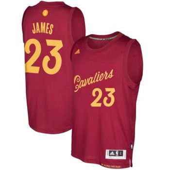 Cavaliers #23 LeBron James Red 2016-2017 Christmas Day Stitched NBA Jersey Cavaliers #23 LeBron James Red 2016-2017 Christmas Day Stitched NBA Jersey