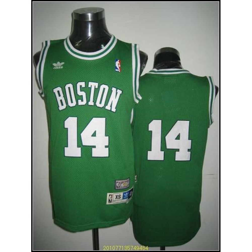 Celtics #14 Bob Cousy Stitched Green Throwback NBA Jersey