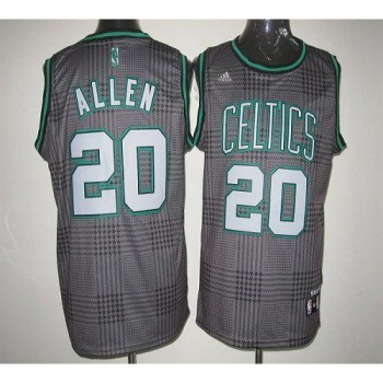 Celtics #20 Ray Allen Black Rhythm Fashion Embroidered NBA Jersey Celtics #20 Ray Allen Black Rhythm Fashion Embroidered NBA Jersey