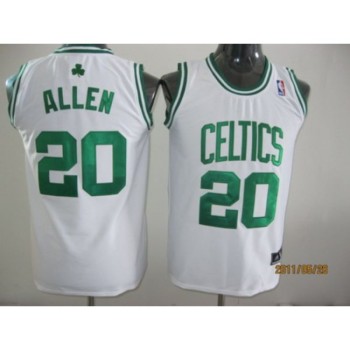 Celtics #20 Ray Allen White Stitched Youth NBA Jersey Celtics #20 Ray Allen White Stitched Youth NBA Jersey