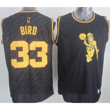 Celtics #33 Larry Bird Black Precious Metals Fashion Stitched NBA Jersey Celtics #33 Larry Bird Black Precious Metals Fashion Stitched NBA Jersey