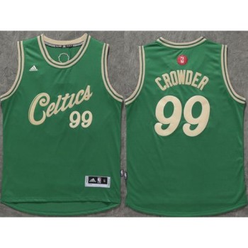 Celtics #99 Jae Crowder Green 2015-2016 Christmas Day Stitched NBA Jersey Celtics #99 Jae Crowder Green 2015-2016 Christmas Day Stitched NBA Jersey
