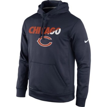 Chicago Bears Kick Off Staff Performance Pullover Hoodie Navy Chicago Bears Kick Off Staff Performance Pullover Hoodie Navy