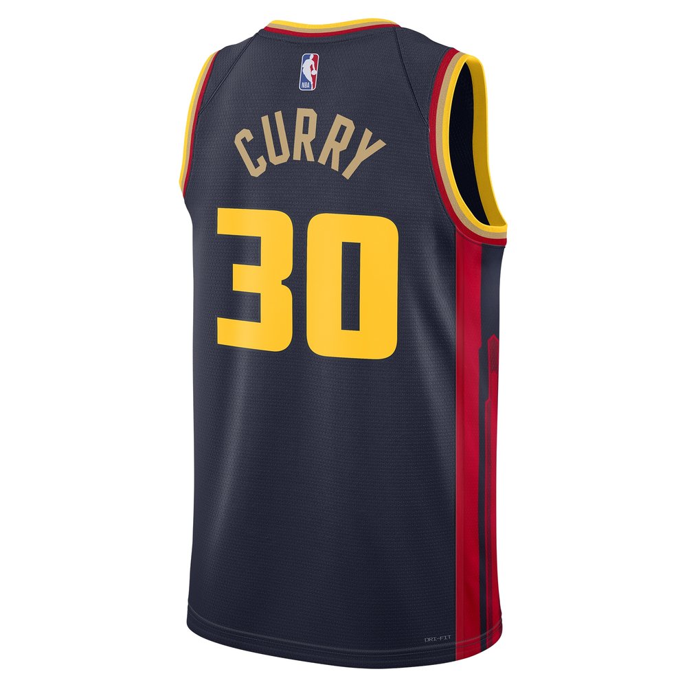 Unisex Golden State Warriors #30 Stephen Curry Navy 2024/25 Swingman Player City Edition Jersey Unisex Golden State Warriors #30 Stephen Curry Navy 2024/25 Swingman Player City Edition Jersey