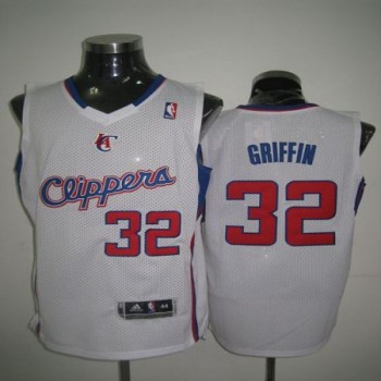 Clippers #32 Blake Griffin 2011 New Style White Revolution 30 Stitched NBA Jersey Clippers #32 Blake Griffin 2011 New Style White Revolution 30 Stitched NBA Jersey