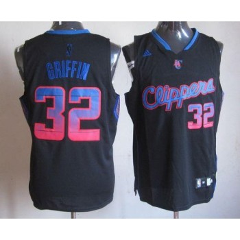 Clippers #32 Blake Griffin Black Vibe Stitched NBA Jersey Clippers #32 Blake Griffin Black Vibe Stitched NBA Jersey