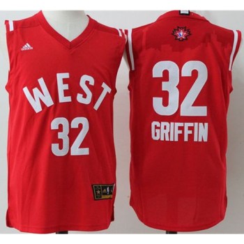 Clippers #32 Blake Griffin Red 2016 All Star Stitched NBA Jersey Clippers #32 Blake Griffin Red 2016 All Star Stitched NBA Jersey