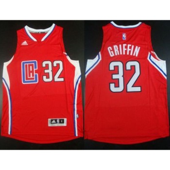 Clippers #32 Blake Griffin Stitched Red NBA Jersey Clippers #32 Blake Griffin Stitched Red NBA Jersey