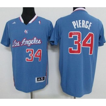 Clippers #34 Paul Pierce Light Blue Pride Swingman Stitched NBA Jersey Clippers #34 Paul Pierce Light Blue Pride Swingman Stitched NBA Jersey