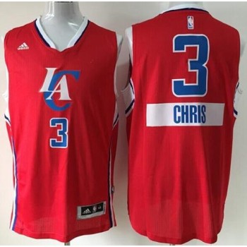 Clippers #3 Chris Paul Red 2014-15 Christmas Day Stitched NBA Jersey Clippers #3 Chris Paul Red 2014-15 Christmas Day Stitched NBA Jersey