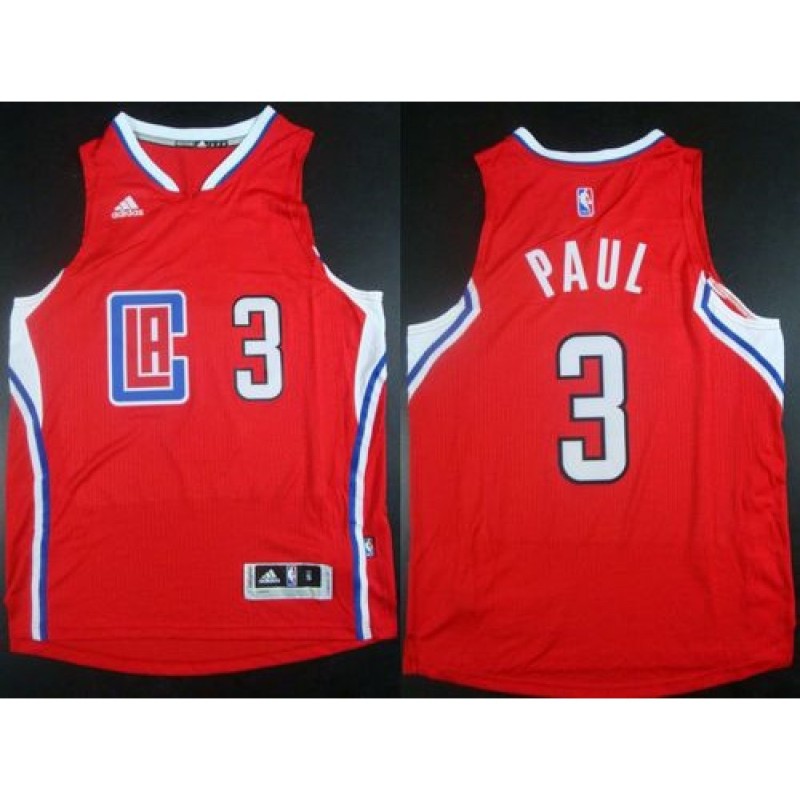 Clippers #3 Chris Paul Red Revolution 30 Stitched NBA Jersey Clippers #3 Chris Paul Red Revolution 30 Stitched NBA Jersey