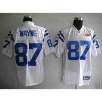 Colts #87 Reggie Wayne White With Super Bowl Patch Stitched Youth NFL Jersey Colts #87 Reggie Wayne White With Super Bowl Patch Stitched Youth NFL Jersey
