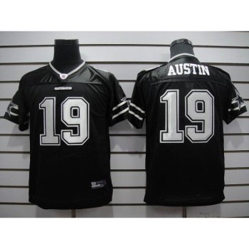Cowboys #19 Miles Austin Black Shadow Stitched Youth NFL Jersey Cowboys #19 Miles Austin Black Shadow Stitched Youth NFL Jersey