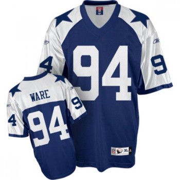 Cowboys #94 Demarcus Ware Blue Thanksgiving Stitched Youth NFL Jersey Cowboys #94 Demarcus Ware Blue Thanksgiving Stitched Youth NFL Jersey