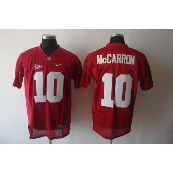 Crimson Tide #10 AJ McCarron Red Stitched NCAA Jersey Crimson Tide #10 AJ McCarron Red Stitched NCAA Jersey