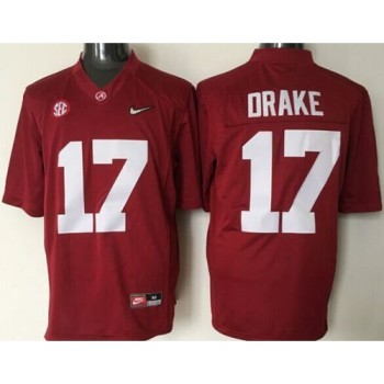 Crimson Tide #17 Kenyan Drake Red 2016 National Championship Stitched NCAA Jersey Crimson Tide #17 Kenyan Drake Red 2016 National Championship Stitched NCAA Jersey