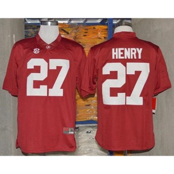 Crimson Tide #27 Derrick Henry Red Limited Stitched NCAA Jersey Crimson Tide #27 Derrick Henry Red Limited Stitched NCAA Jersey