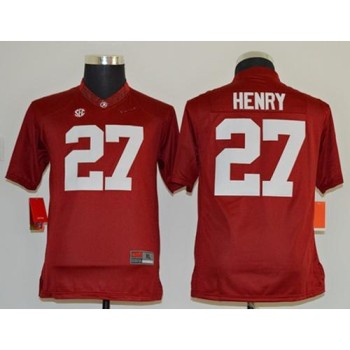 Crimson Tide #27 Derrick Henry Red Stitched Youth NCAA Jersey Crimson Tide #27 Derrick Henry Red Stitched Youth NCAA Jersey