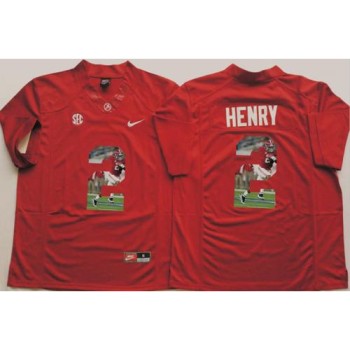 Crimson Tide #2 Derrick Henry Red Player Fashion Stitched NCAA Jersey Crimson Tide #2 Derrick Henry Red Player Fashion Stitched NCAA Jersey
