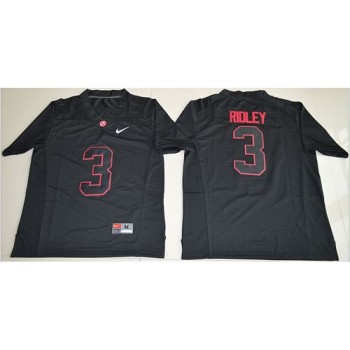 Crimson Tide #3 Calvin Ridley Blackout Limited Stitched NCAA Jersey Crimson Tide #3 Calvin Ridley Blackout Limited Stitched NCAA Jersey