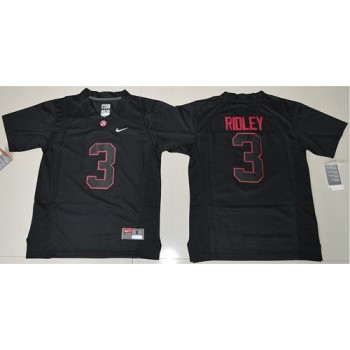 Crimson Tide #3 Calvin Ridley Blackout Limited Stitched Youth NCAA Jersey Crimson Tide #3 Calvin Ridley Blackout Limited Stitched Youth NCAA Jersey