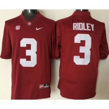 Crimson Tide #3 Calvin Ridley Red Stitched NCAA Jersey Crimson Tide #3 Calvin Ridley Red Stitched NCAA Jersey