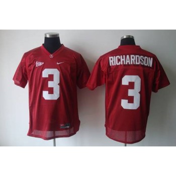 Crimson Tide #3 Trent Richardson Red Stitched NCAA Jersey Crimson Tide #3 Trent Richardson Red Stitched NCAA Jersey