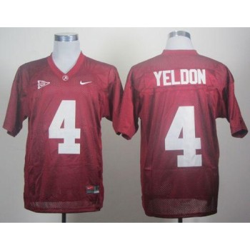 Crimson Tide #4 T.J Yeldon Red Stitched NCAA Jersey Crimson Tide #4 T.J Yeldon Red Stitched NCAA Jersey