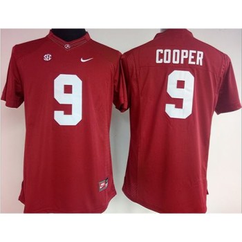 Crimson Tide #9 Amari Cooper Red Women's Stitched NCAA Jersey Crimson Tide #9 Amari Cooper Red Women's Stitched NCAA Jersey